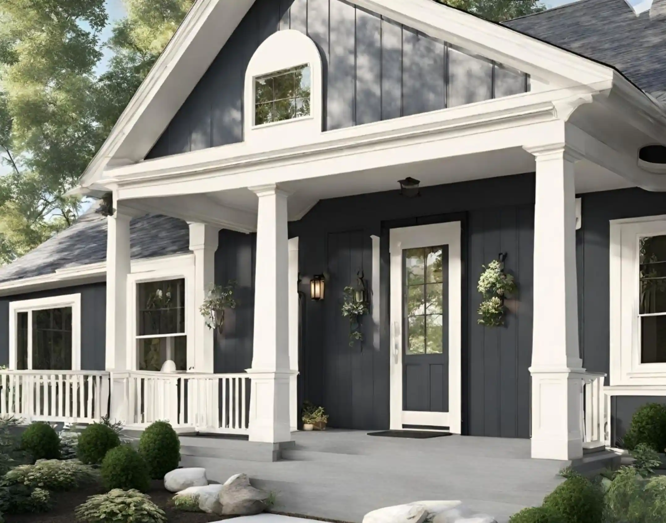 Beautifully maintained condo exteriors with fresh paint