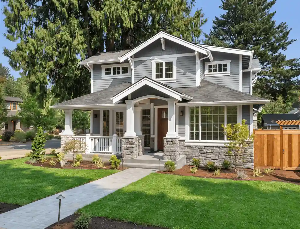 Beautifully Painted Home Exterior